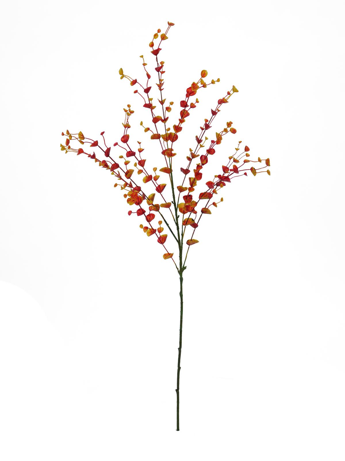 Eukalypt větvička, oranžový, 110cm