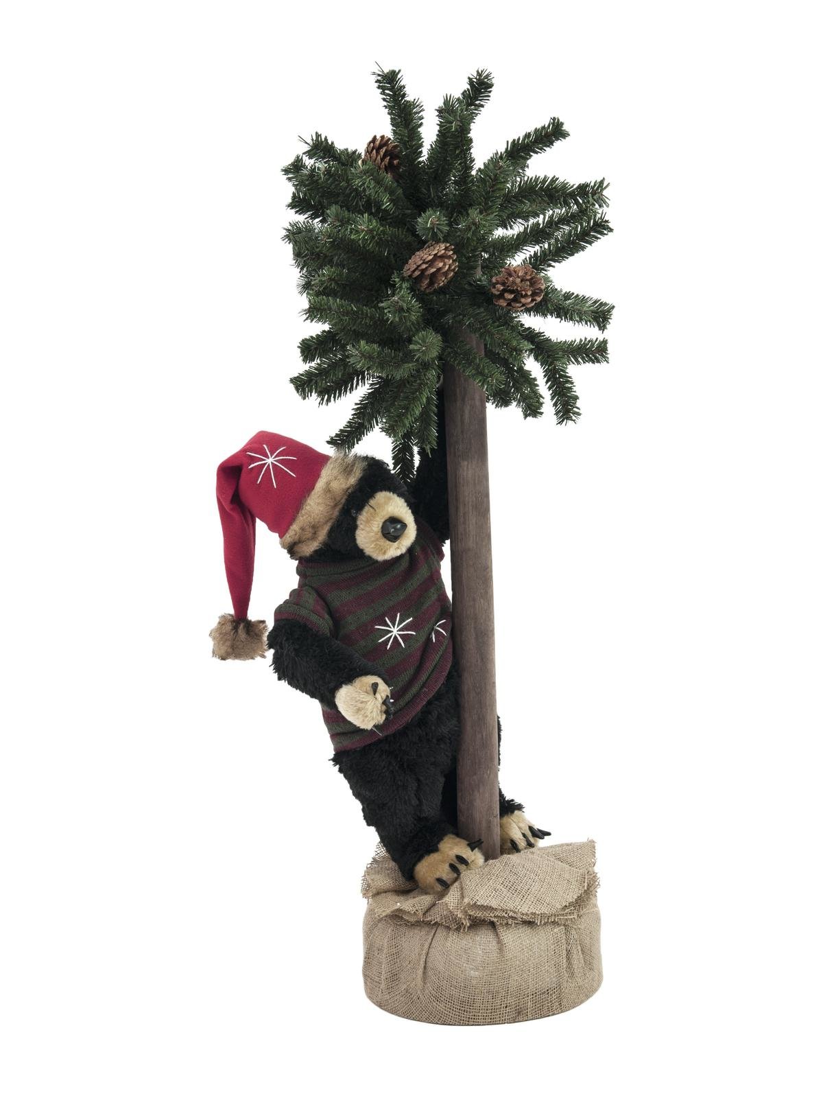Vánoční medvěd se borovicí, 105cm