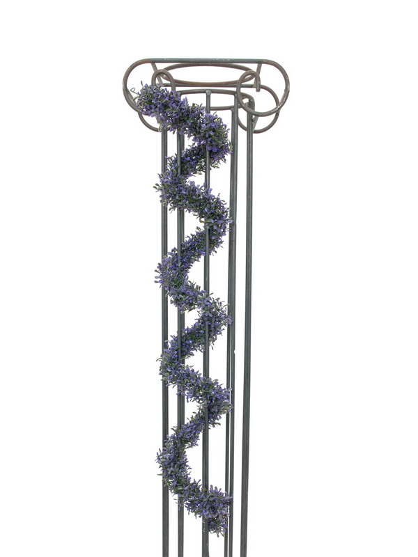 Girlanda z Buxusu, fialová 180cm