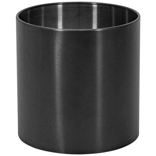 Květináč nerez ocel antracit, 35cm