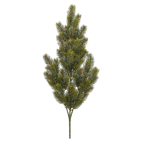 Vánoční chvojí - větvička 3D jehličí, 87cm