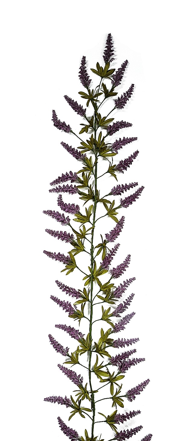 Bezová girlanda, růžová, 180cm