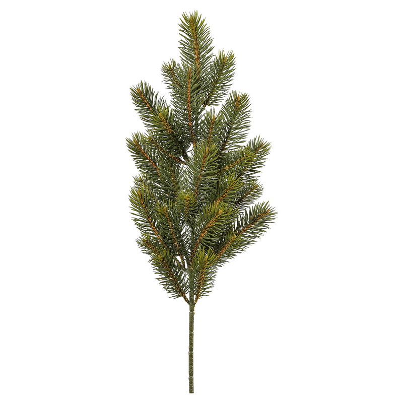 Vánoční chvojí - větvička 3D jehličí, 66cm