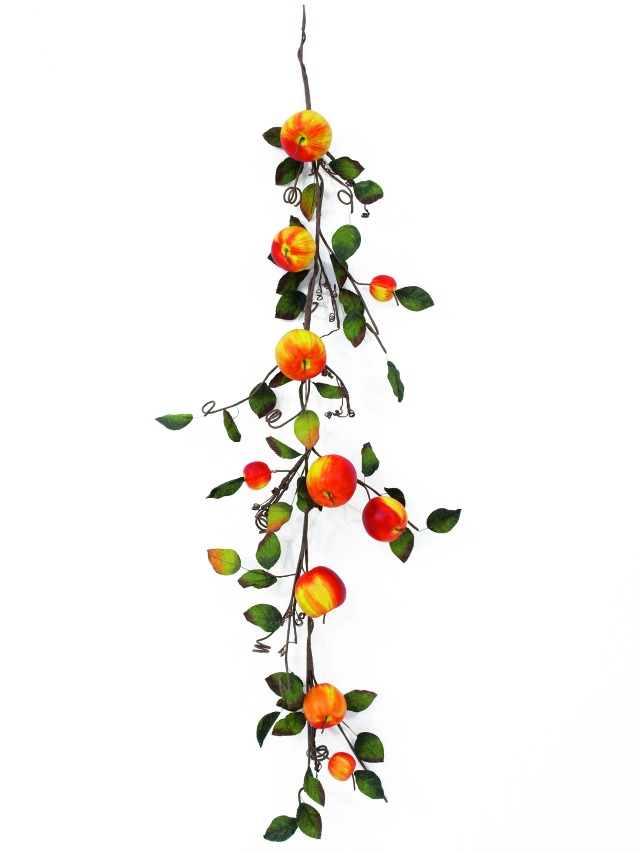Girlanda s jablky  120 cm